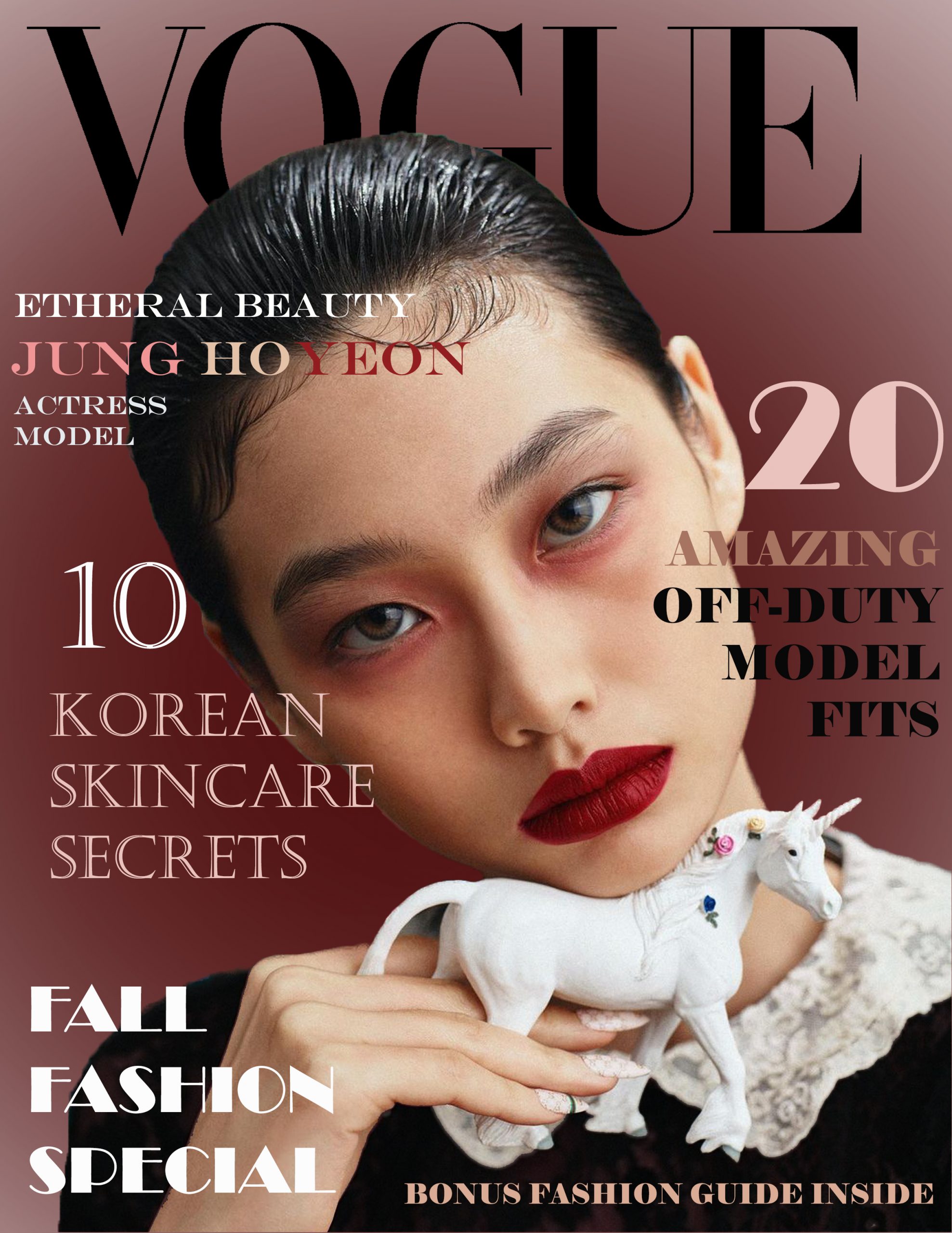Automne 2021 la page couverture de magazine Photographie