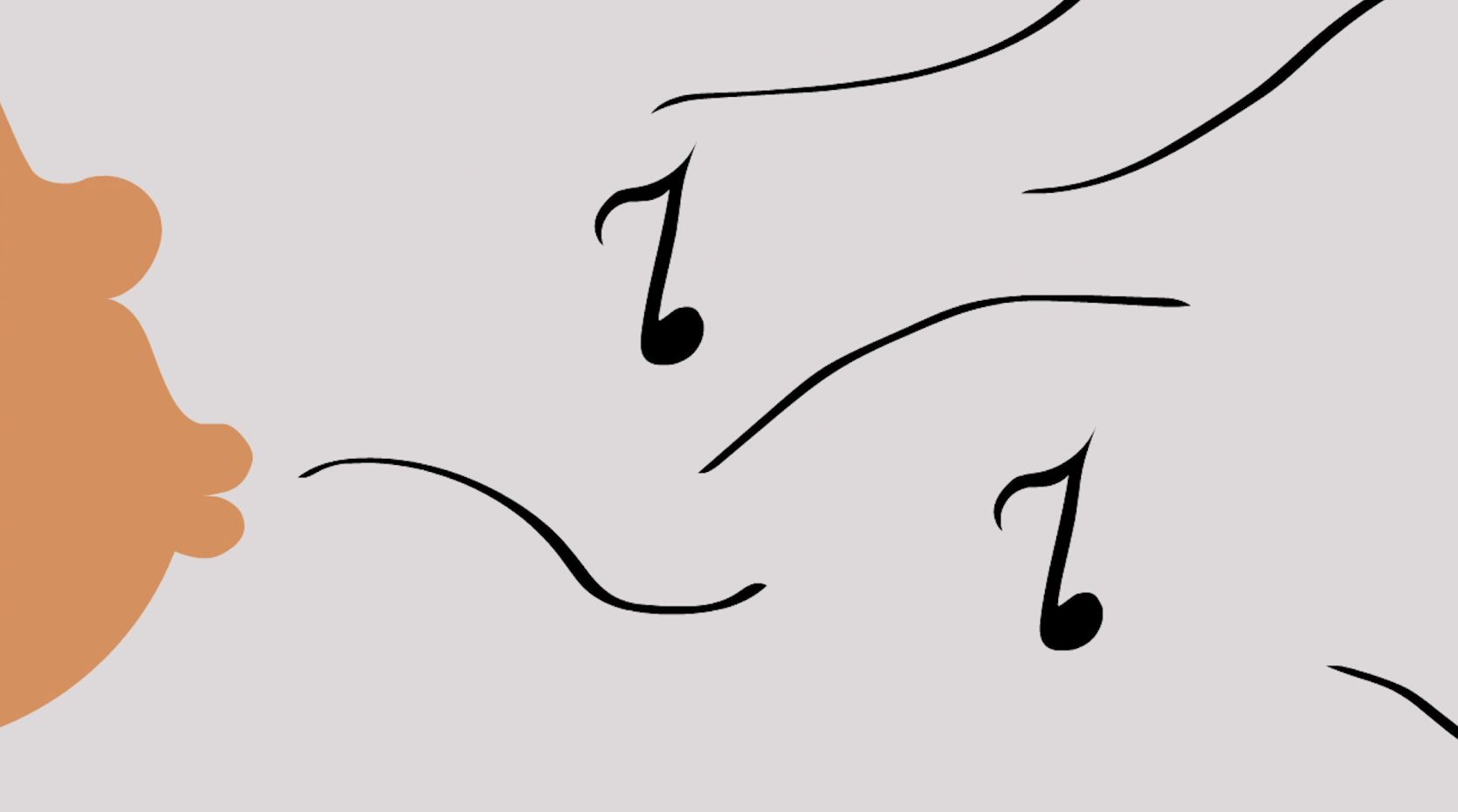 Le vidéoclip animé