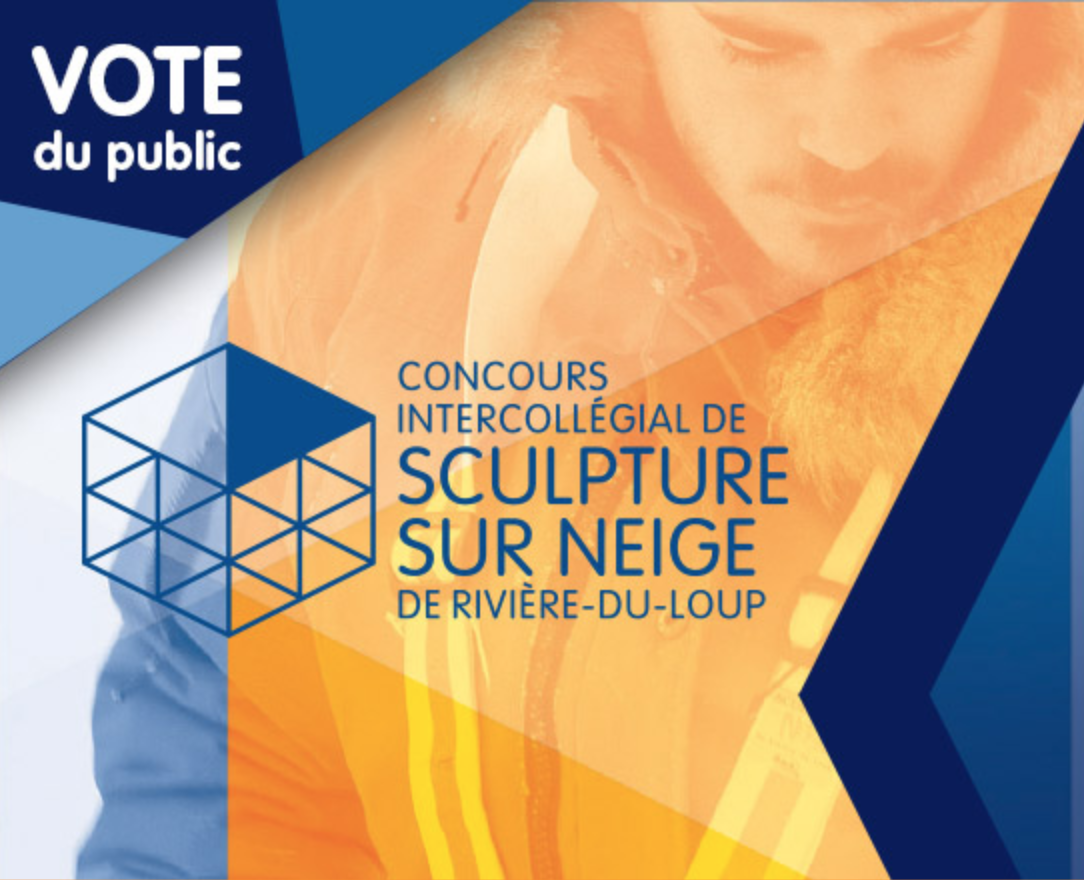 Intercollégial de sculptures sur neige