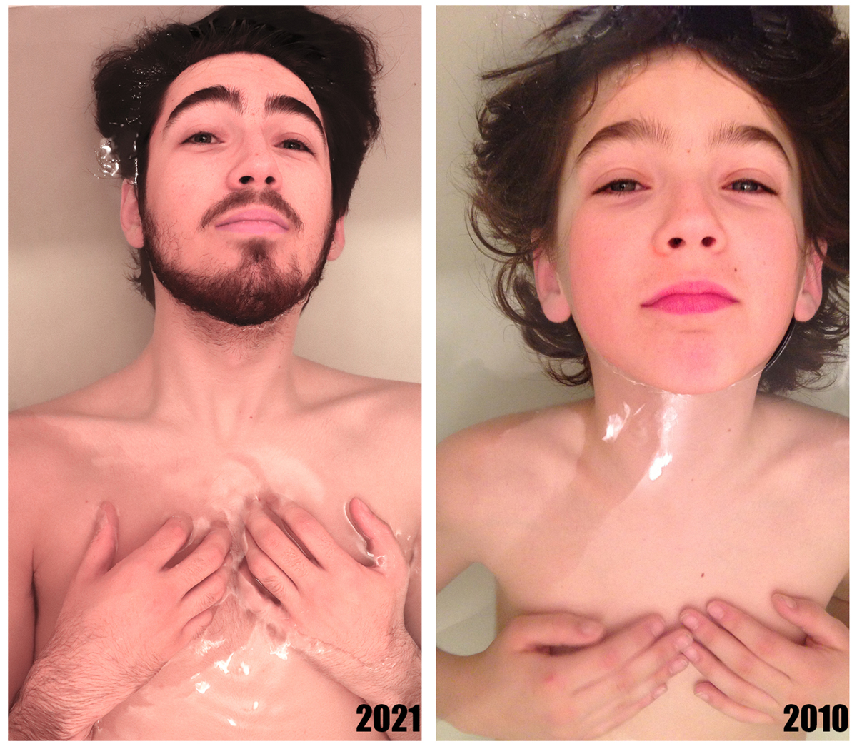 Moi à travers le temps