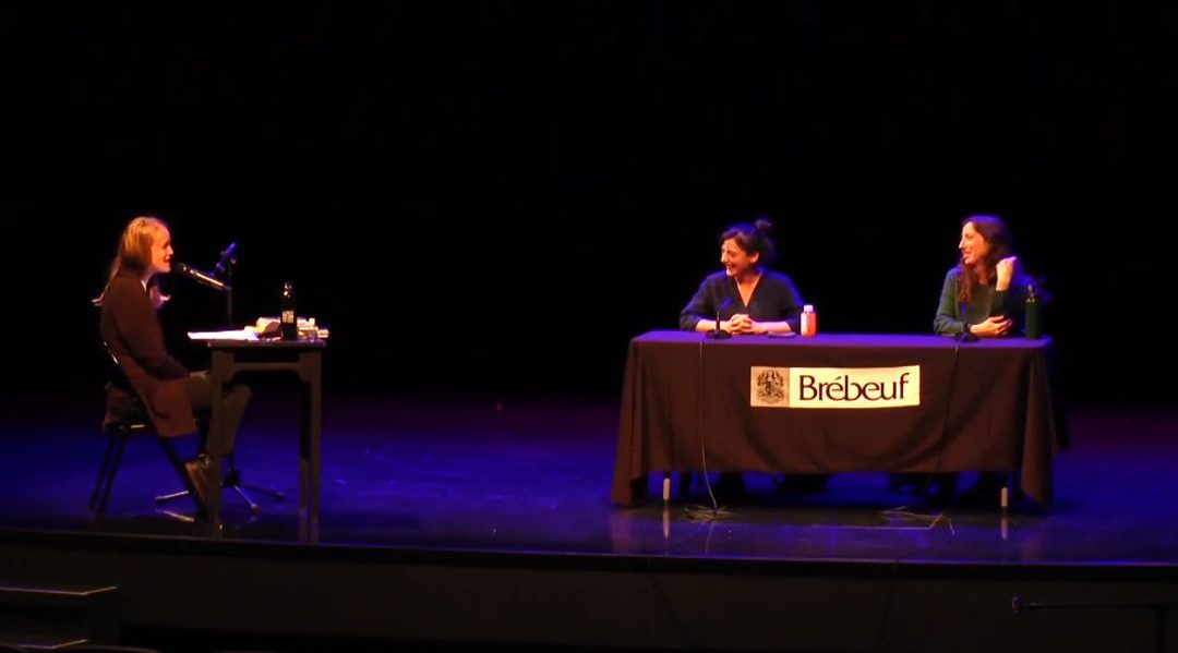 Causerie avec Fanny Britt et Alexia Bürger