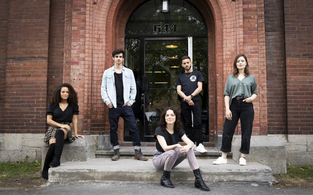 Marianne Fortier (DEC ALC 2013) et Laetitia Isambert (DEC ALC 2012) de la distribution de la nouvelle série «Nous»