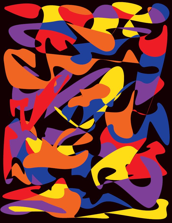 Affiches abstraites